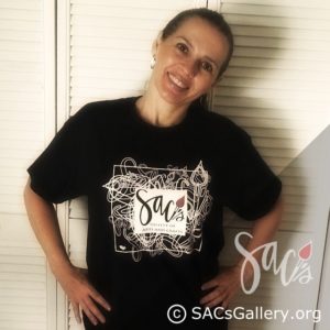 SACs Gallery Logo T-shirts in Montgomery, Alabama (front)