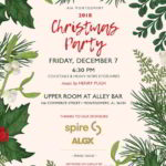 Announcement 2018 Montgomery AIA Christmas Party